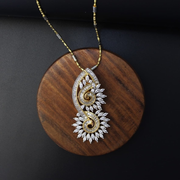 Gold & Silver Traditional Pendant